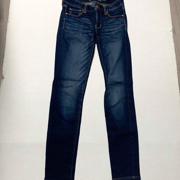 American Eagle Outfitters Womens Sz 0 Super Stretch Skinny Jeans  13.75 in waist - Picture 1 of 3